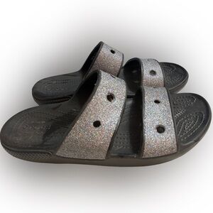 Crocs Glitter Slide Sandals